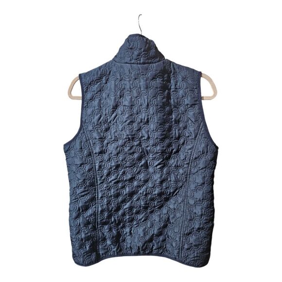 GREAT NORTHWEST INDIGO Black Quilted Vest Jacket - Size Large - Picture 2 of 8